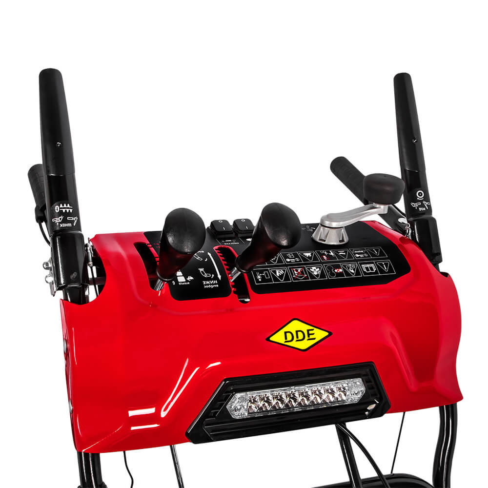 Снегоуборщик DDE ST7066LE, панель управления